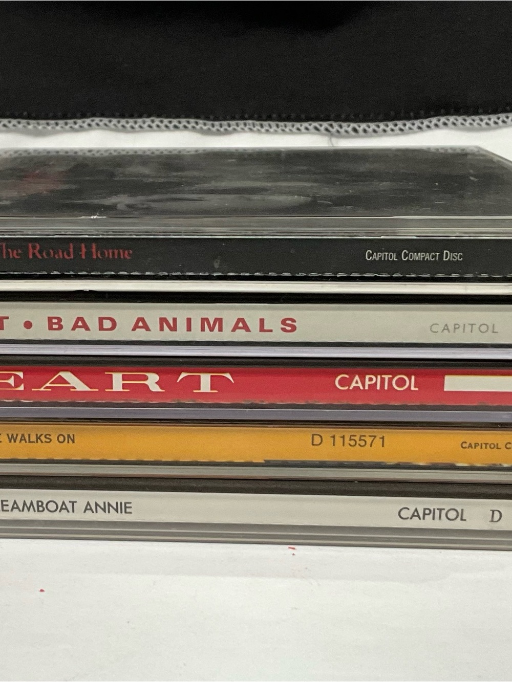 5 CD Lot Of Heart - Bad Animals, Dreamboat Annie, Etc.